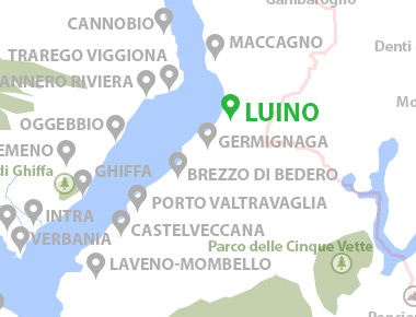 Karte von Luino