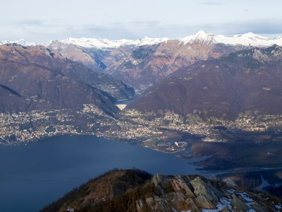 Gambarogno - Blick auf den Lago_Maggiore