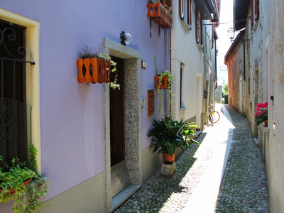 Gasse in Cannobio