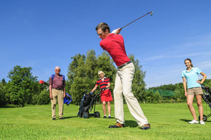 Golfen am Lago Maggiore