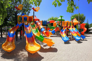 Spielplatz auf dem Camping Continental Village