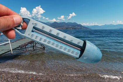 Wassertemperatur Lago Maggiore