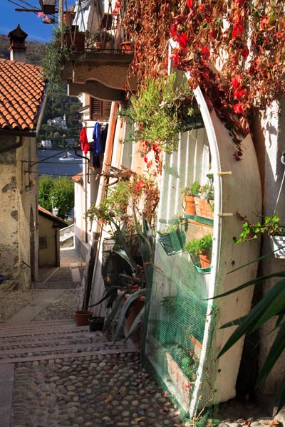 Gasse auf der Isola dei Pescatori Gasse auf der Isola dei Pescatori