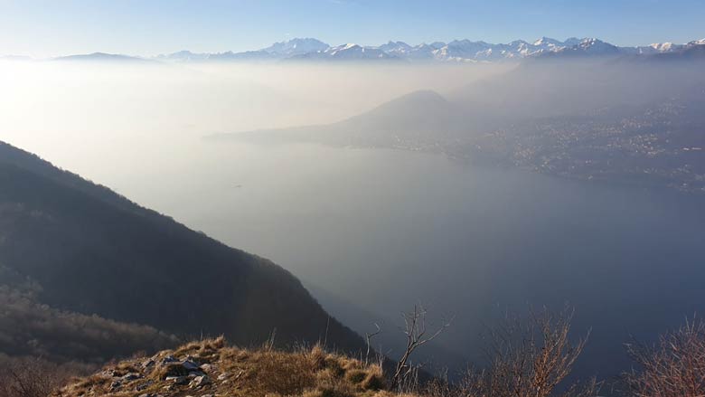 Herrlicher Ausblick auf den Lago Maggiore