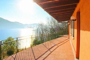 Blick vom Lakeview Cannobio Camping & Resort
