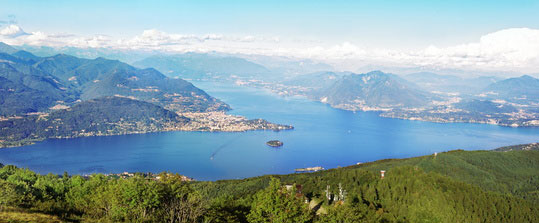 Lago Maggiore von oben