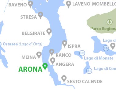 Karte Arona