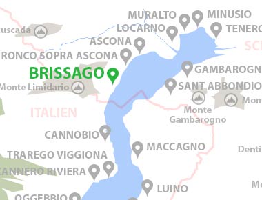 Karte Brissago