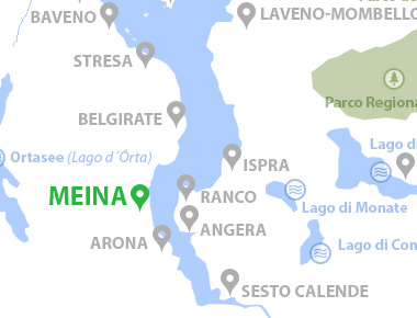 Karte von Meina