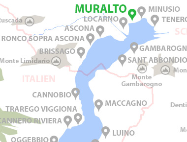 Karte von Muralto am Lago Maggiore