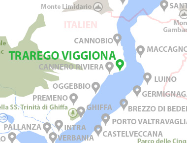 Karte von Trarego Viggiona