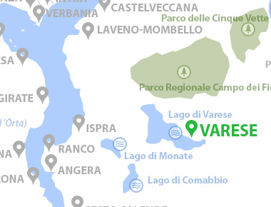 Karte von Varese