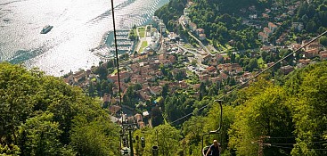 Seilbahn von Laveno (La funivia di Laveno)