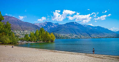 Strände am Lago Maggiore