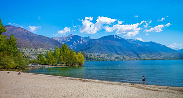 Strände am Lago Maggiore