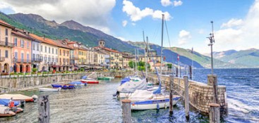 Sonntagsmarkt in Cannobio